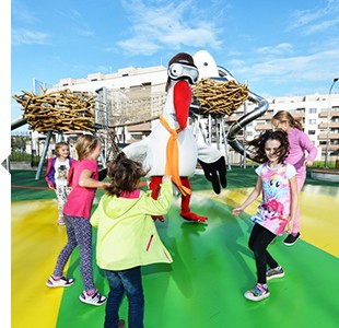 Stork Bruno - exterior attractions Stork Bruno - exterior attractions